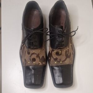 Versace Vintage Men's Dress Shoes SZ EU 44